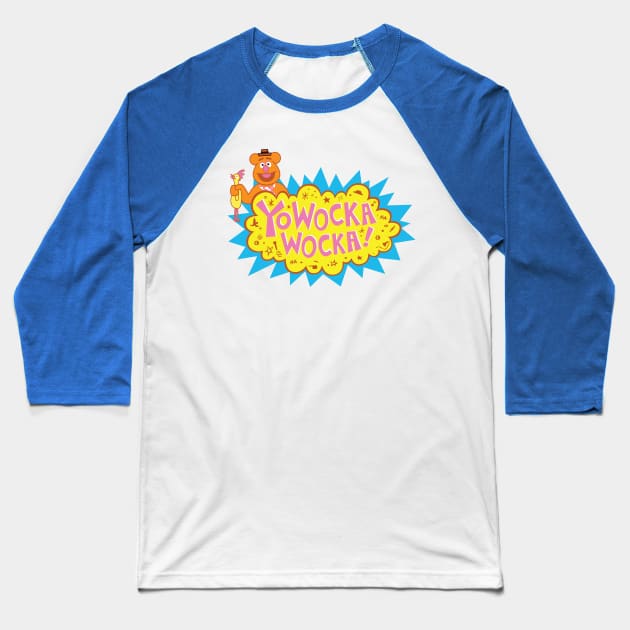 Yo Wocka Wocka Baseball T-Shirt by Moysche